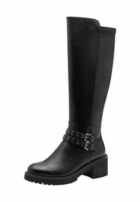 Marco Tozzi Plateaulaarzen - black