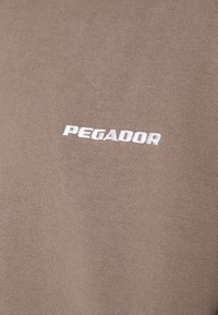 Pegador LOGO OVERSIZED HOODIE UNISEX - Camisola - washed earth