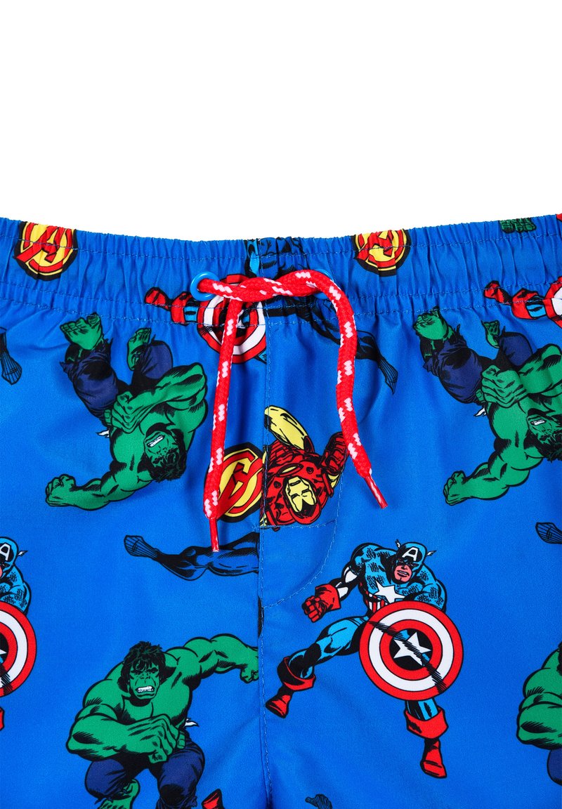 Costume Da Bagno Marvel Avengers Per Ragazzi – Iron Man E Captain America, Pantaloncini Asciugatura Rapida - 3