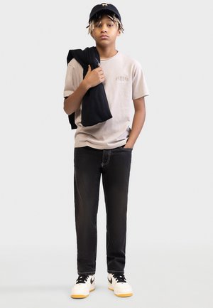 TEMADISON JEANS REGULAR FIT - Jeans Straight Leg - black washed