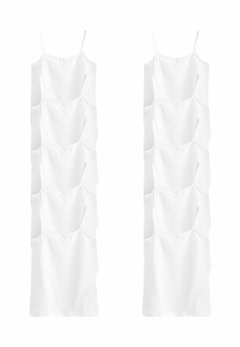 Next - 10 PACK - Unterhemd/-shirt - white, Vergrößern