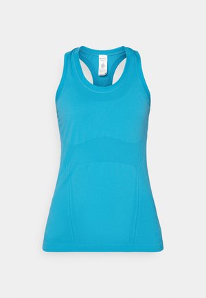 MOMENTUM SEAMLESS TANK - Top - pinyon blue