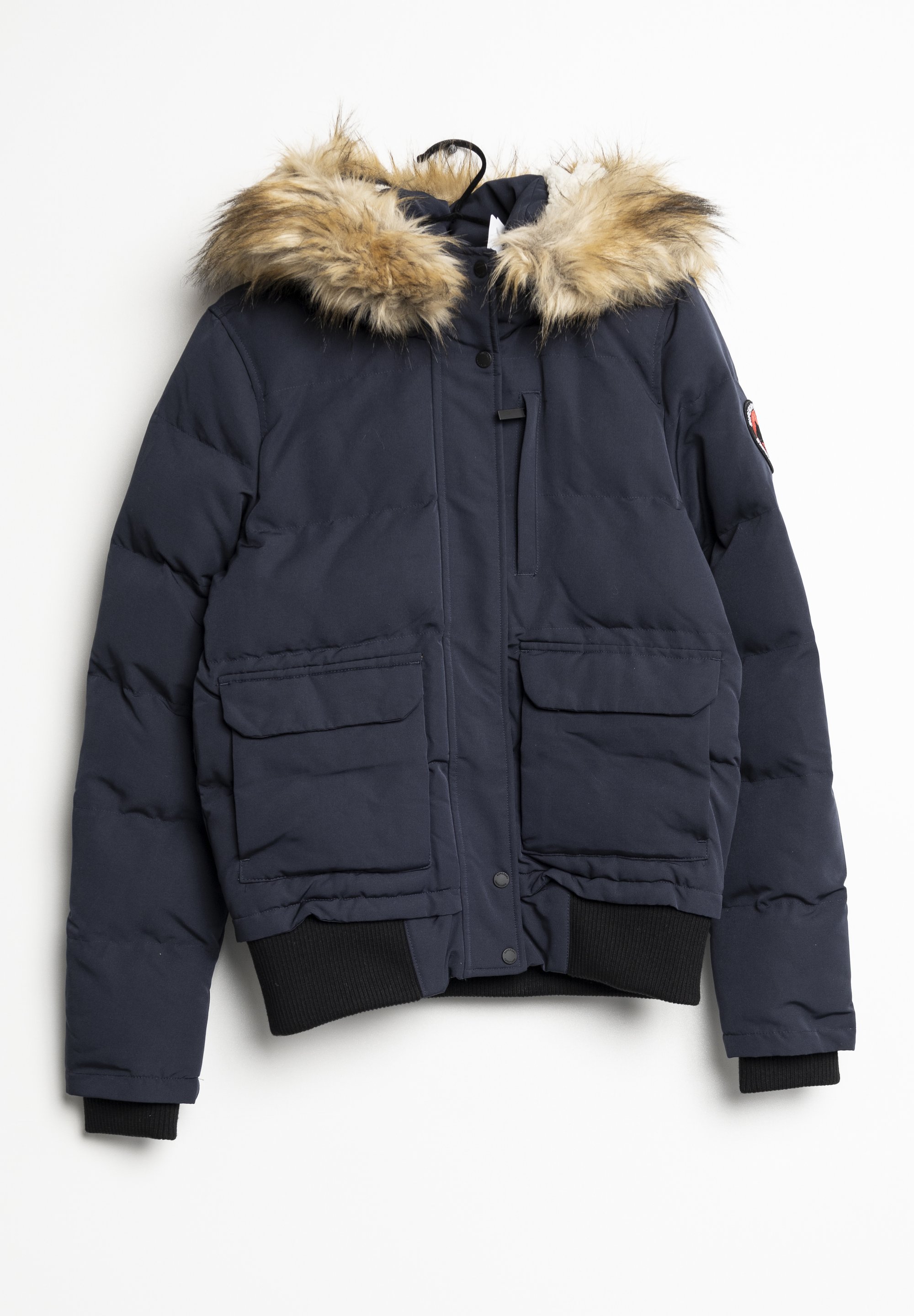 Superdry Co Winterjacke blue/blau (Pre-owned) Zalando