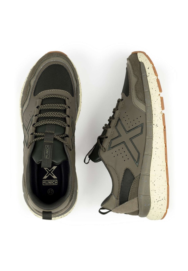 MUNICH KAVA Zapatillas dark khaki/verde oscuro