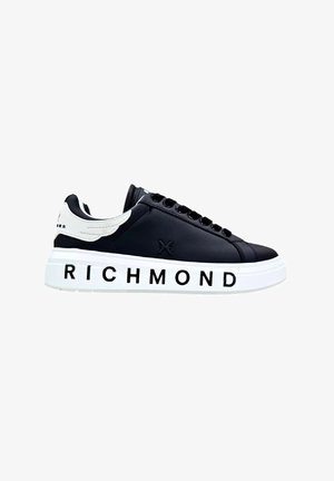 Richmond, JOHN RICHMOND - Sneakers basse - nero baffo bianco logo gomma