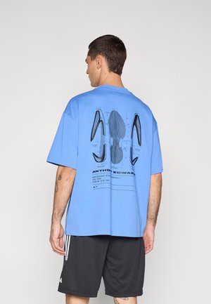 ANTED TEE - Tricou cu imprimeu - blue fusion