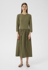 InWear - MIRA - Jerseykleid - dusty olive Thumbnail-Bild 1