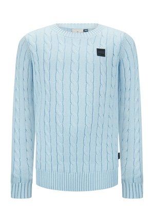 FLYNN - Strickpullover - ice blue