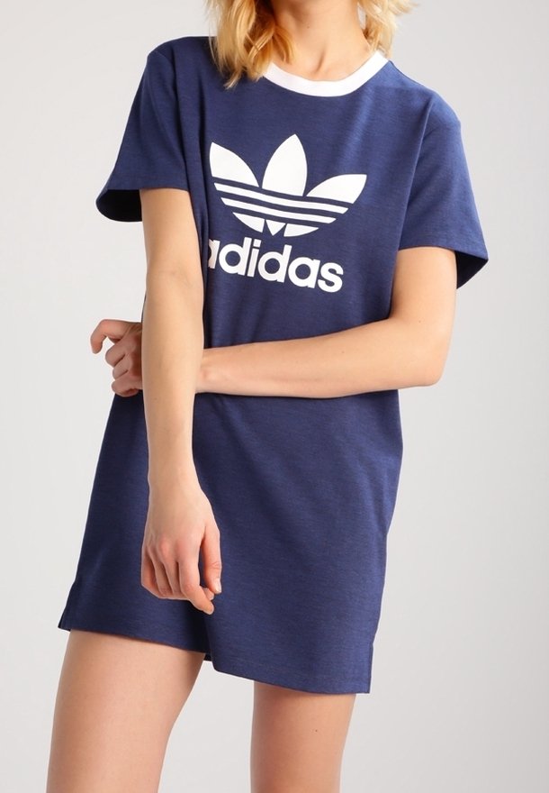 adidas Originals Jersey dress - blue