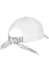 Flexfit CURVED BANDANA TIE SNAPBACK - Șapcă - white