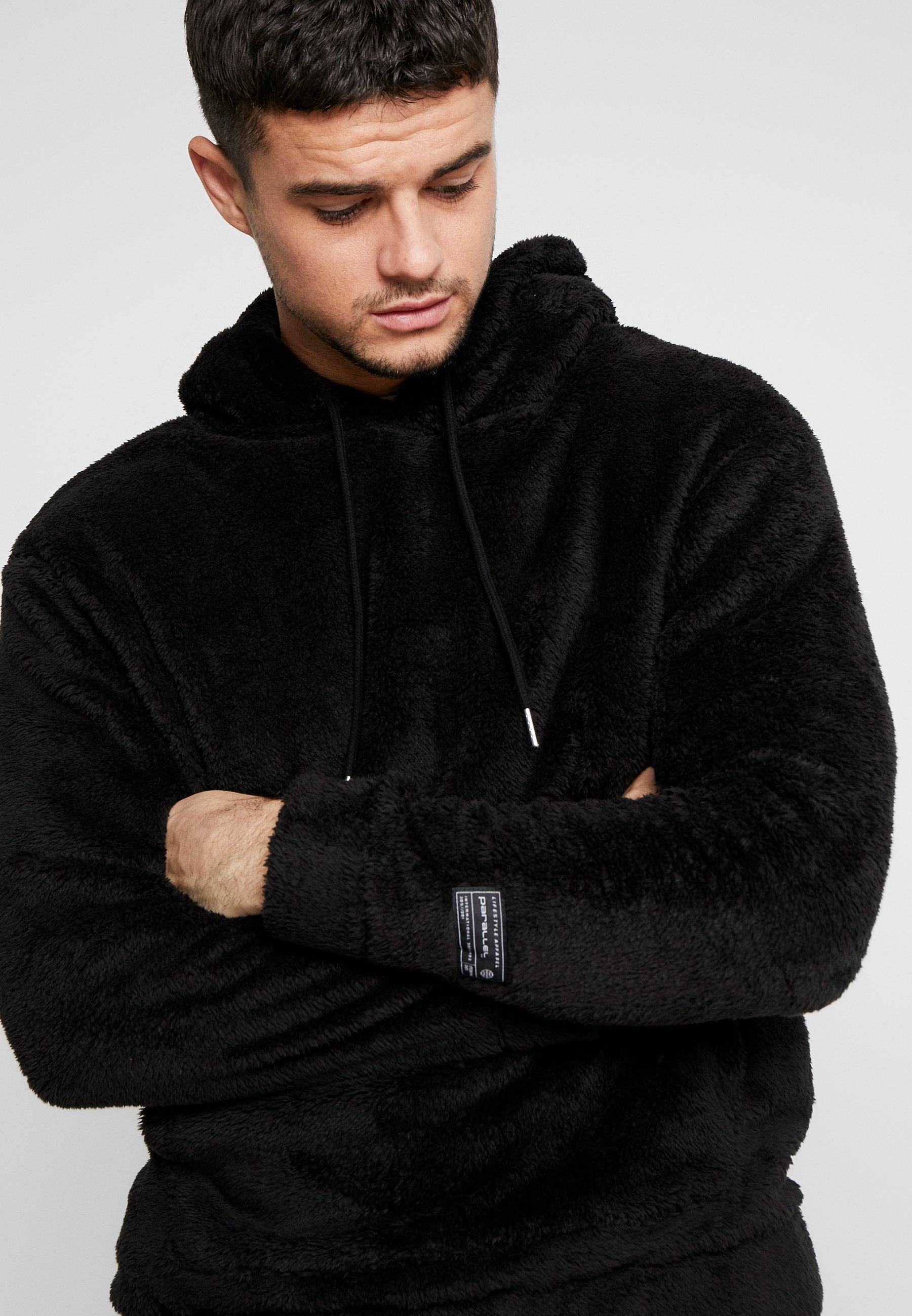 fleece teddy hoodie