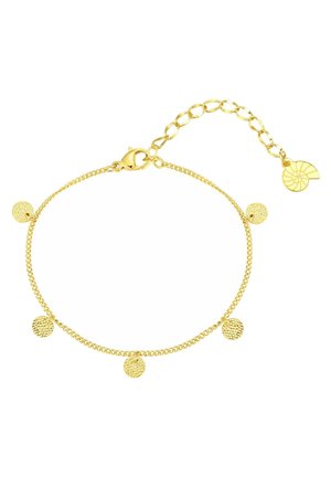 TEXTURED CIRCLE  - Bracelet - gold coloured