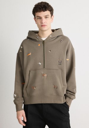 DILANORO - Kapuzenpullover - medium grey