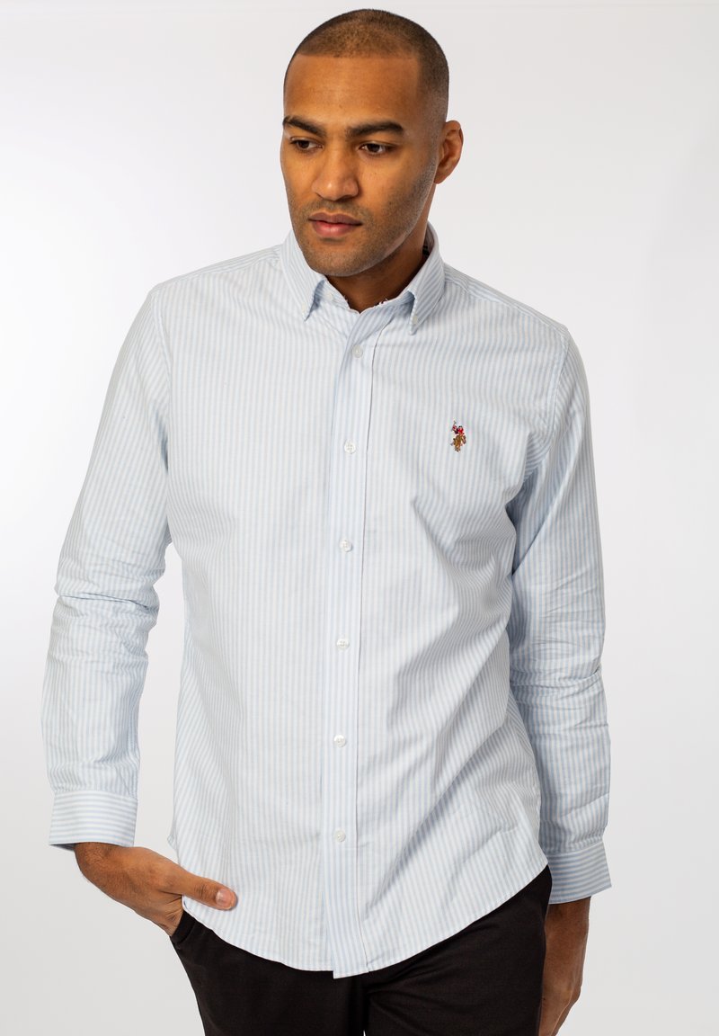 U.S. Polo Assn. ARMIN  - Ing - light blue stripe