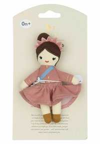 Fabelab POCKET FRIEND - QUEEN - Peluche - ash rose