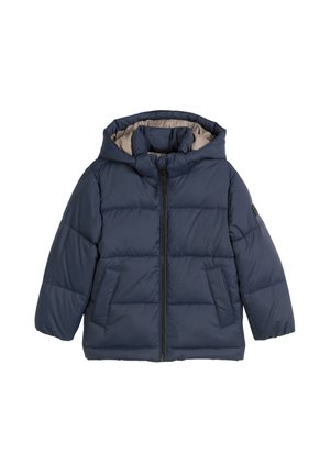 MIT WASSERABWEISENDER OBERFLÄCHE - Wintermantel - dark navy