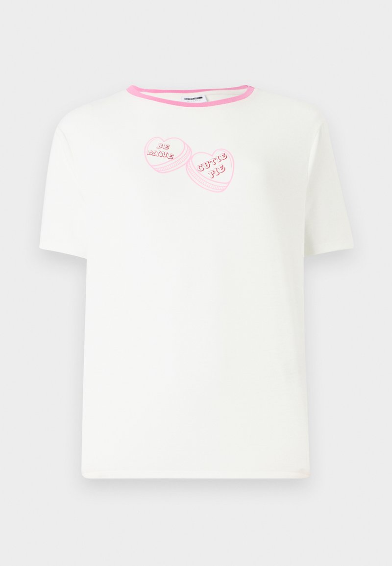 Noisy May T-shirt print wit