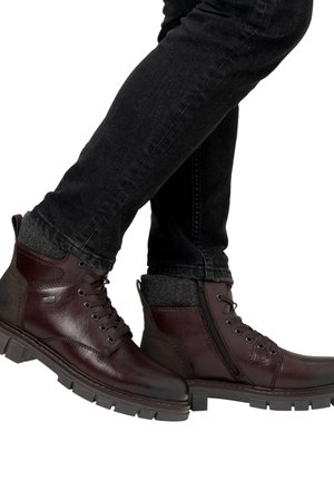 Rieker Schnürstiefelette - dunkelbraun