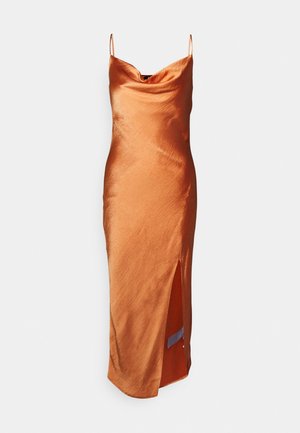 SALLY COWL NECK DRESS - Juhlamekko - sun baked