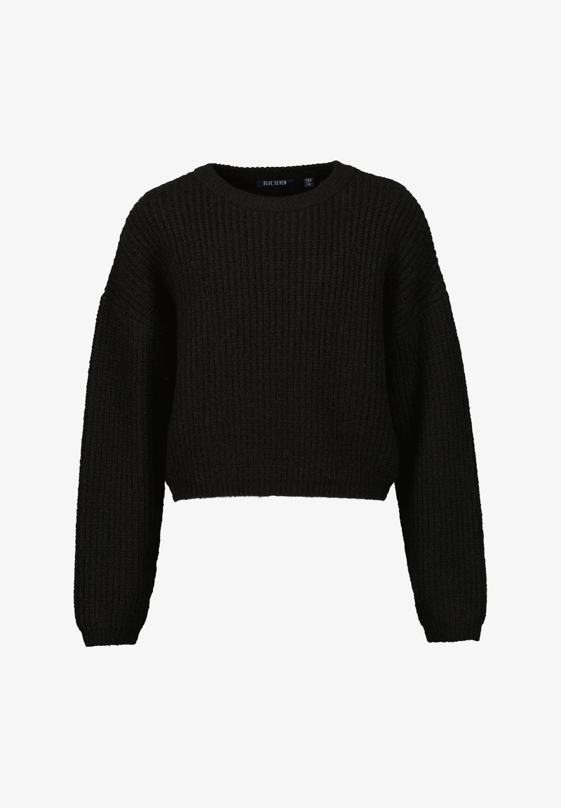 Blue Seven Strickpullover - schwarz