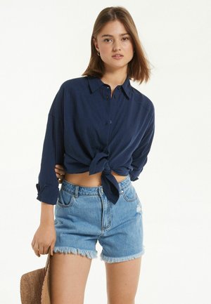 Tezenis Shorts vaqueros - blau blue denim