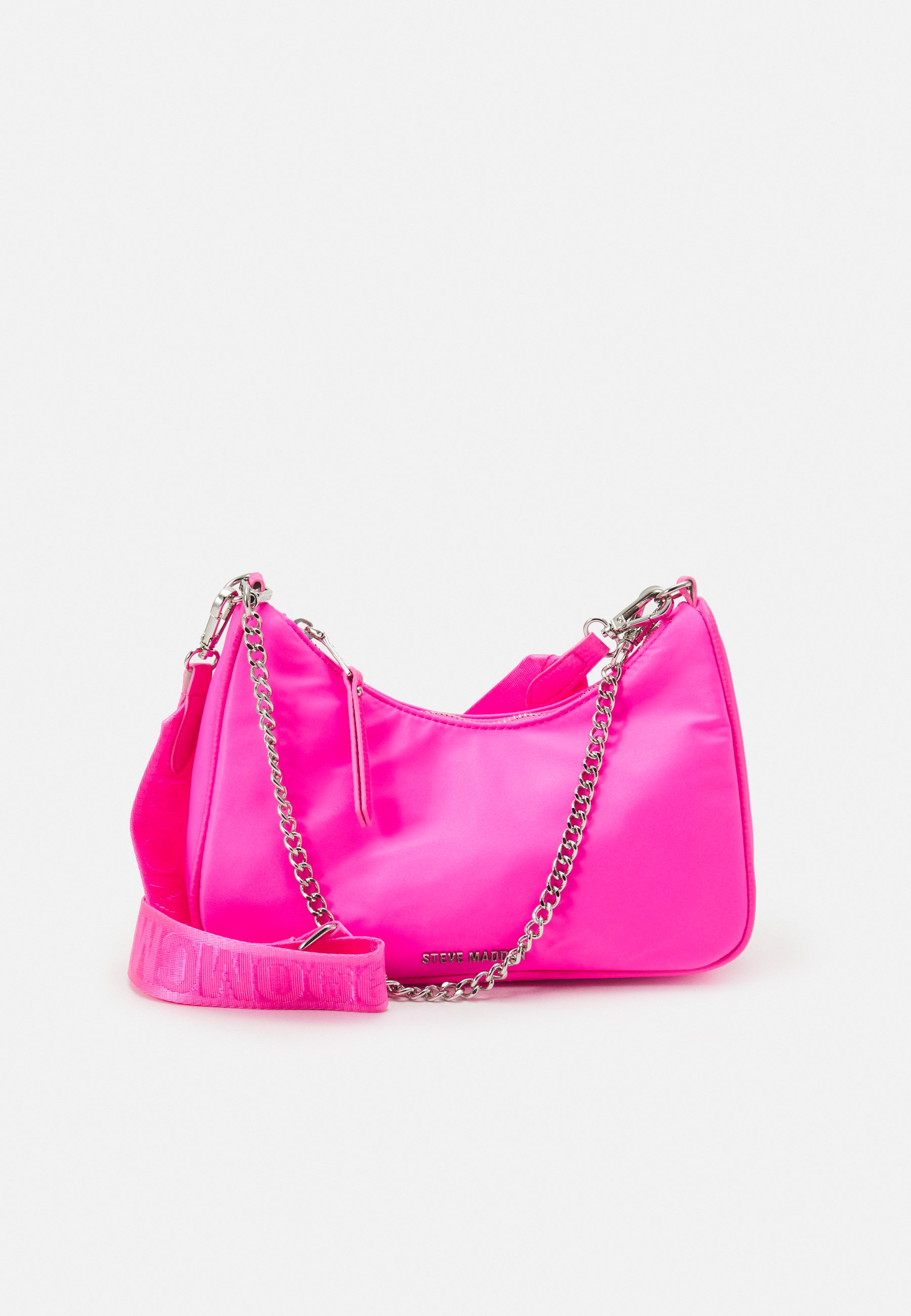 Steve Madden Pink & Beige Woven Bag munimoro.gob.pe