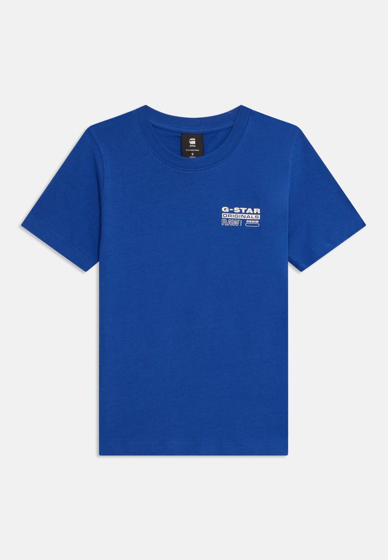 G-Star T-shirt basic donkerblauw G-Star T-shirt basic donkerblauw