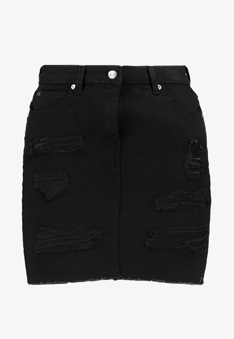 New Look Jupe en jean - black/noir - (Seconde main New Look Jupe en jean - black/noir - (Seconde main