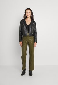 ONLY ONLBEST BIKER - Jakna iz umetnega usnja - black
