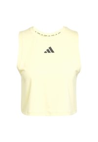 POWER 3-STRIPES BOXY - Topper - powder yellow