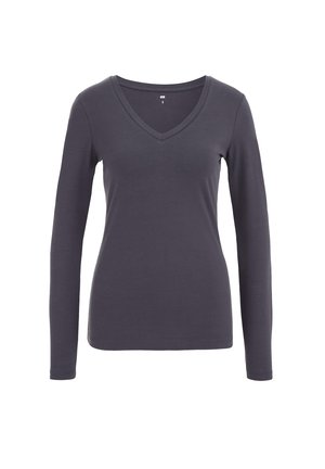 WE Fashion, Langarmshirt - dark grey
