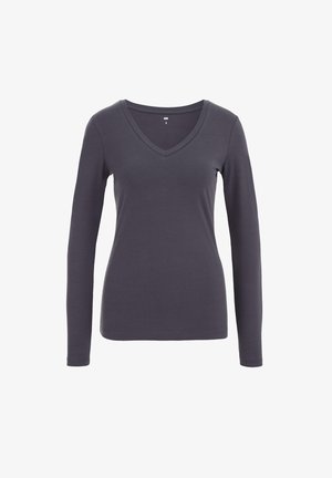 WE Fashion, Camiseta de manga larga - dark grey