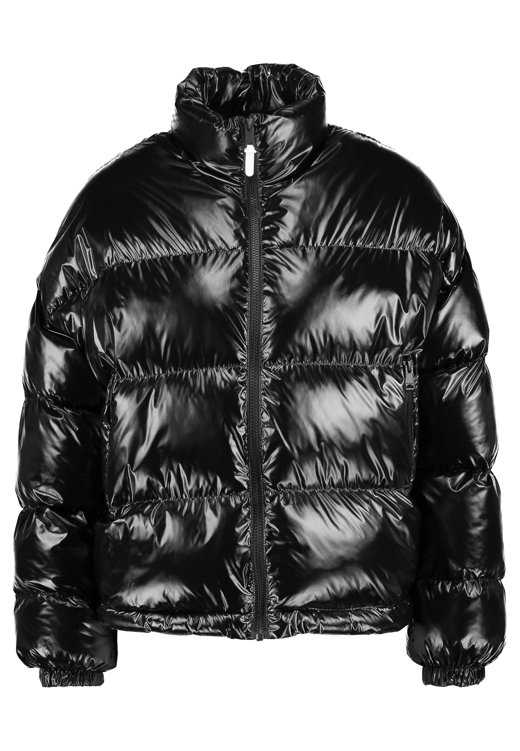 shiny winter jacket