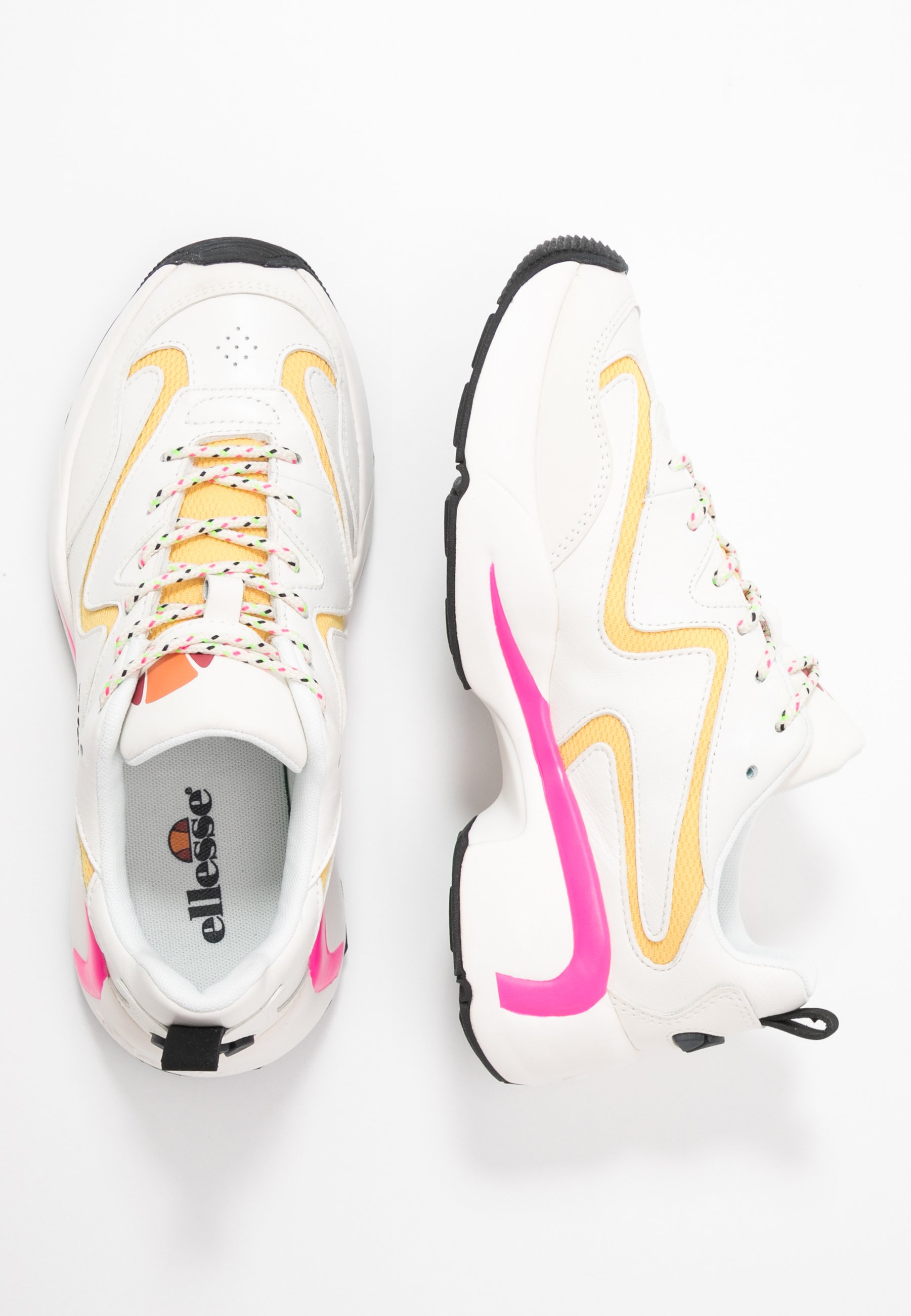 Ellesse INDUS Joggesko whiteorangepink Zalando.no Ellesse INDUS Joggesko whiteorangepink Zalando.no