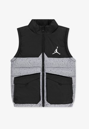 Jordan PUFFER FILLED VEST - Vesta - cement grey