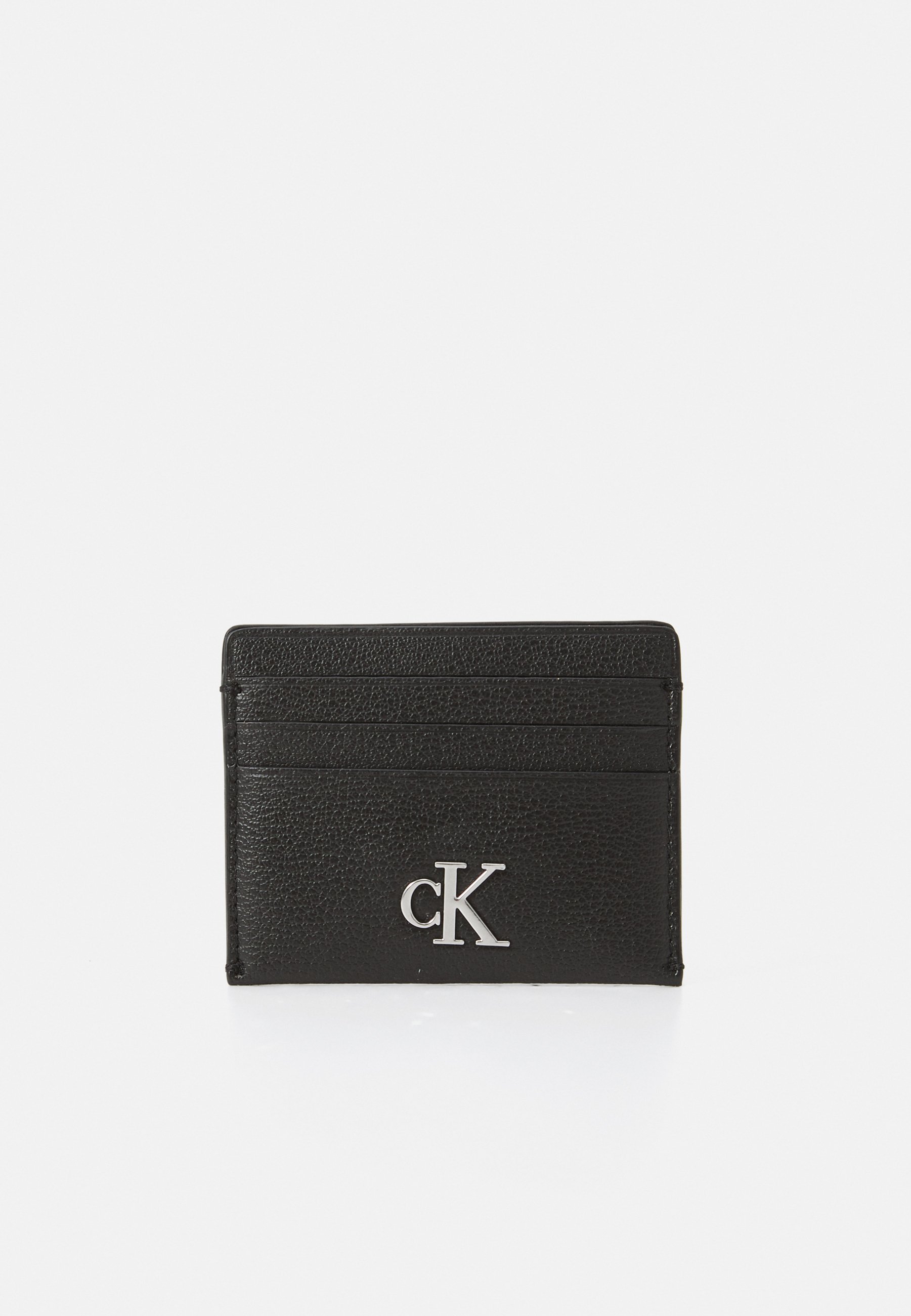 【 】CKJ Minimal Monogram Card Wallet 4K1066G Calvin Klein CKJ Monogram Texture Card Case Black | Buy bags