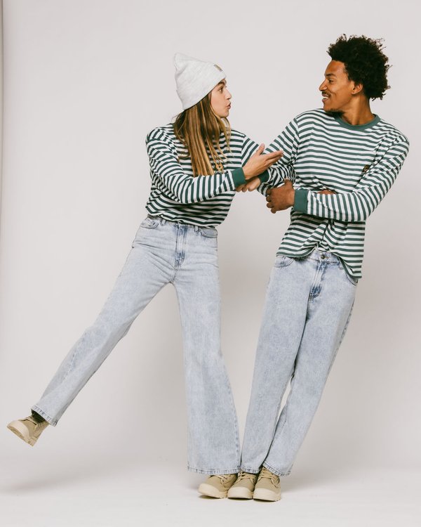 M/L STRIPED HEART - Long sleeved top - gestreiftes herz t shirt4