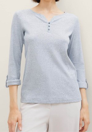 Langærmet T-shirt - off-white