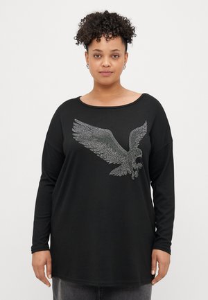 CARALBA LONG  - Long sleeved top - black