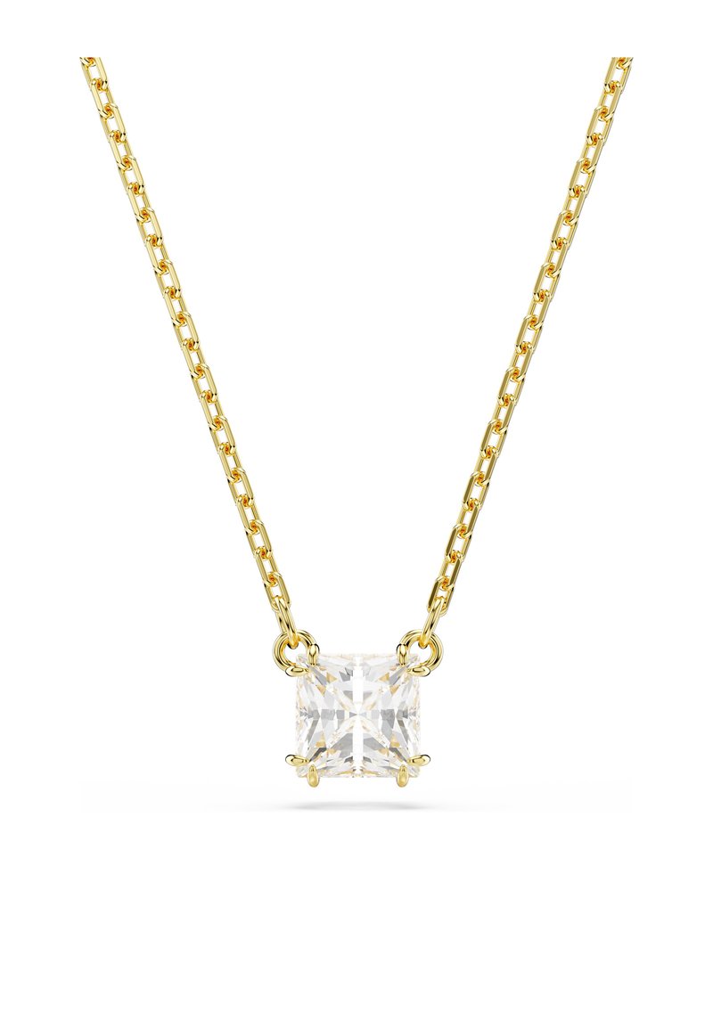 Swarovski STILLA PENDANT SQUARE CUT Collar white/gold-coloured