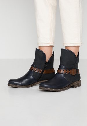 Rieker Stiefelette - navy/mare/mogano