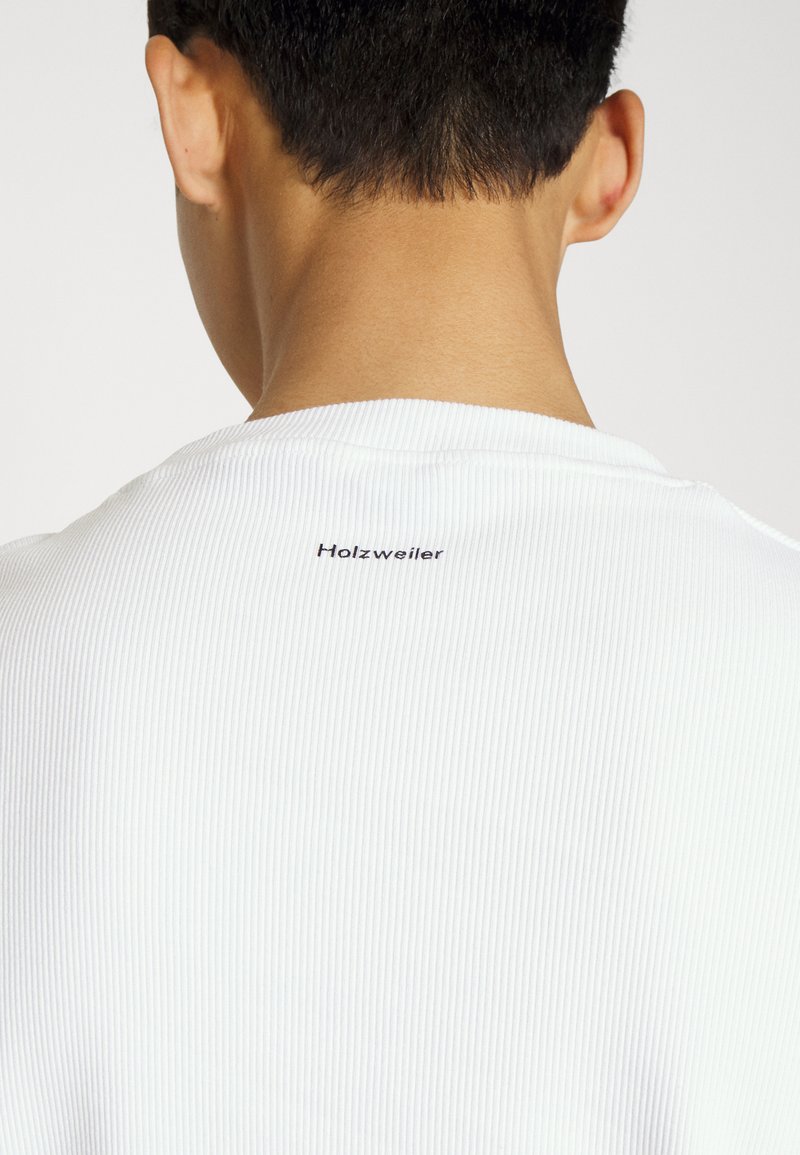 Herren T-shirts & Polos | Holzweiler PINES TEE Fleecepullover white/weiß - WI03707 Herren T-shirts & Polos | Holzweiler PINES TEE Fleecepullover white/weiß - WI03707