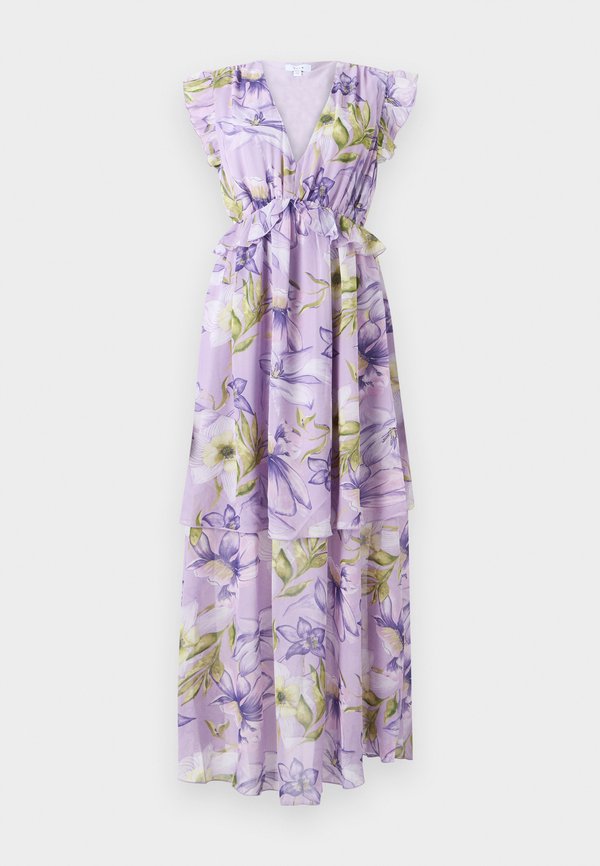 VIALICE FRILL ANKLE DRESS - Maxi dress - violet4