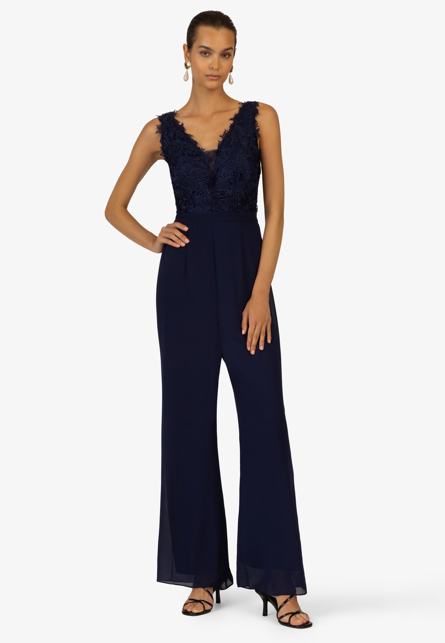 APART Fashion Jumpsuit voor dames, Crème, 40 Slim