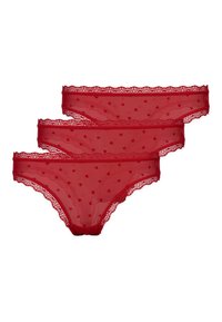 SNOCKS MIT SPITZE LOVE SPECIAL - Thong - mix love