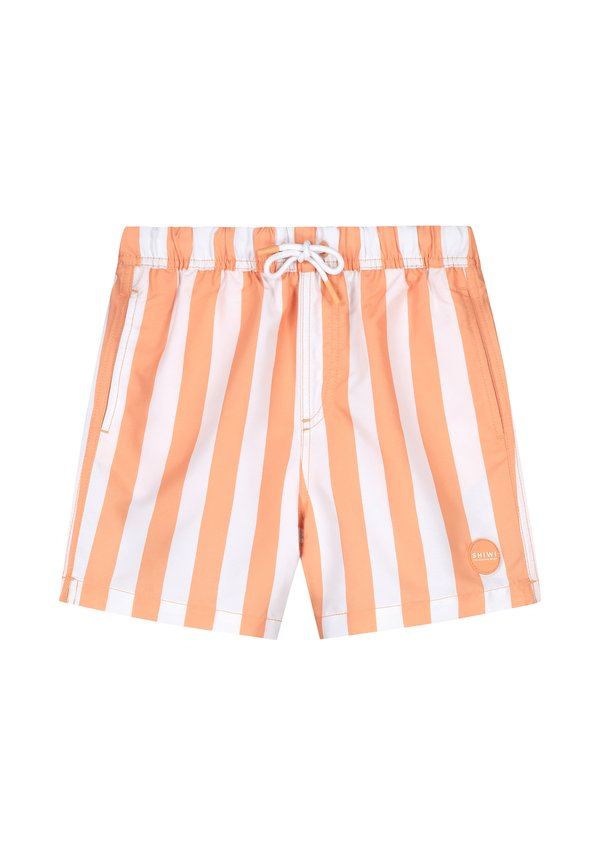 Badeshorts - orange sun stripe