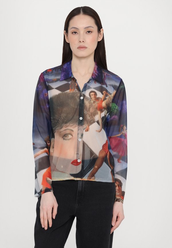 SHEER SHIRT - Button-down blouse3