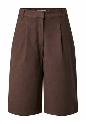 Pieces, BERMUDA SHORTS PCRIKKE HW - Short - hot fudge