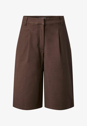 Pieces, BERMUDA SHORTS PCRIKKE HW - Short - hot fudge