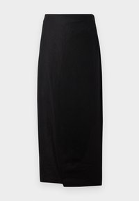 SUIS SKIRT - Falda larga - black